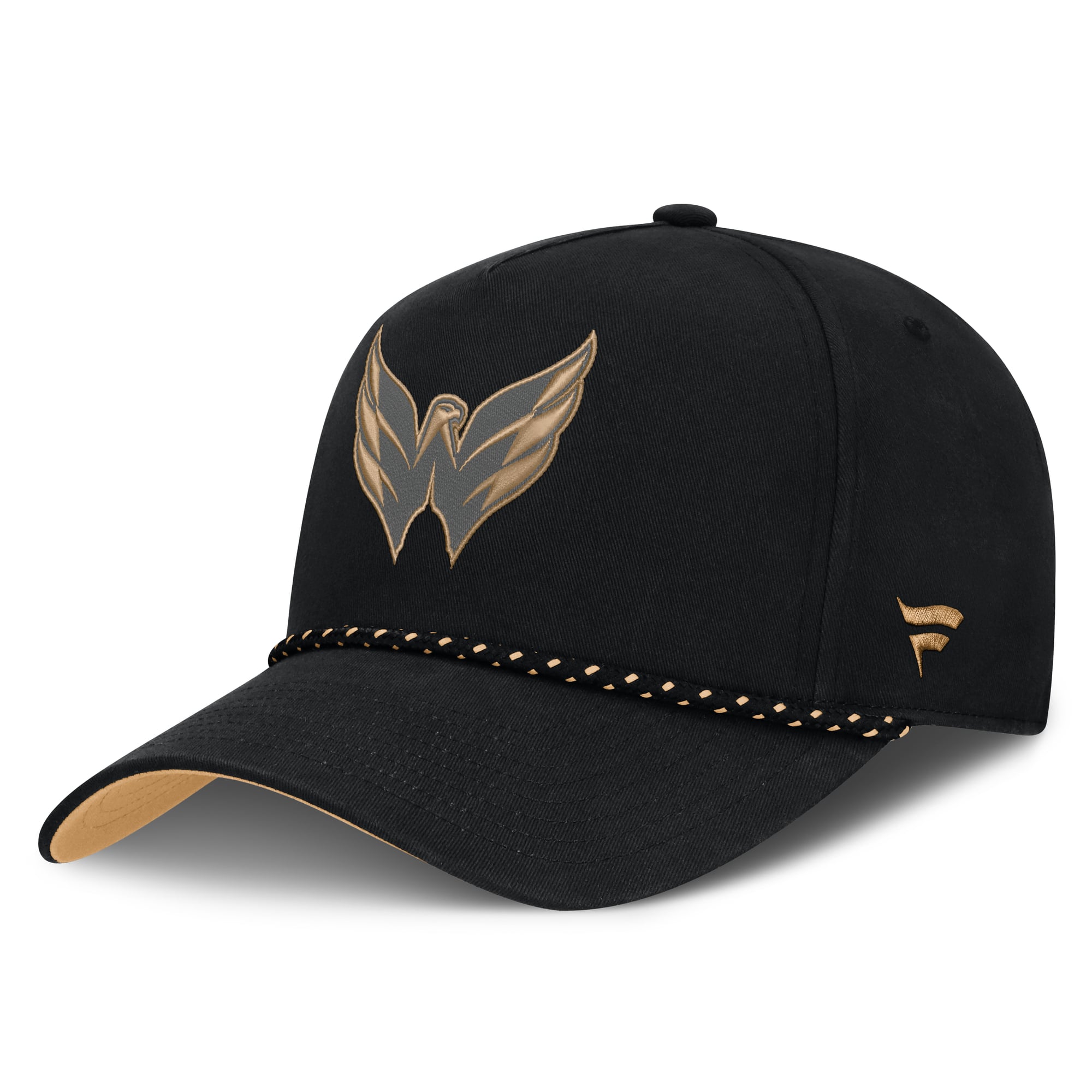 Men's Fanatics  Black Washington Capitals Military Appreciation Authentic Pro A-Frame Adjustable Hat